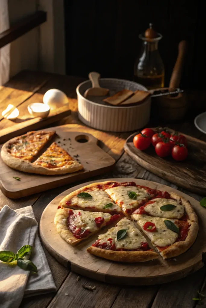 Pizza Maison à Partager (Base Tomate ou Blanche)