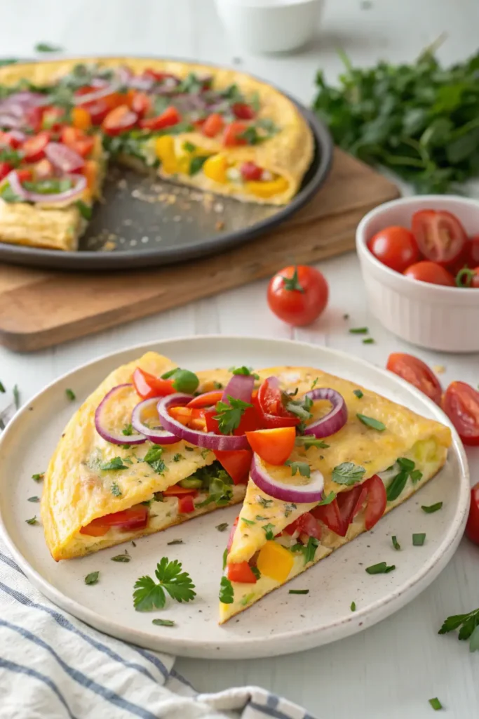 Omelette Géante aux Légumes