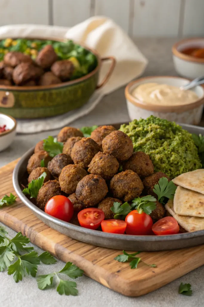 Boulettes de Viande ou Falafels Maison