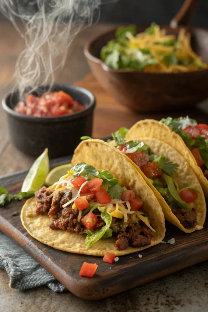 Tacos au Boeuf Épicé