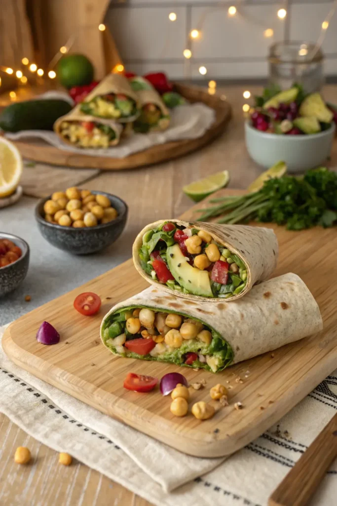 Wraps Végétariens Express