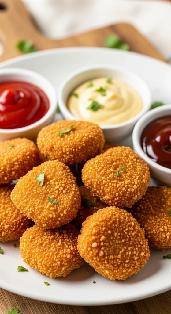 Nuggets de poulet maison croustillants