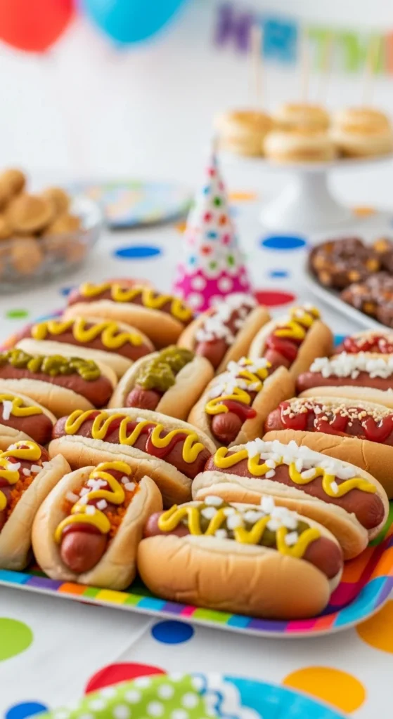 Hot-dogs mini format 