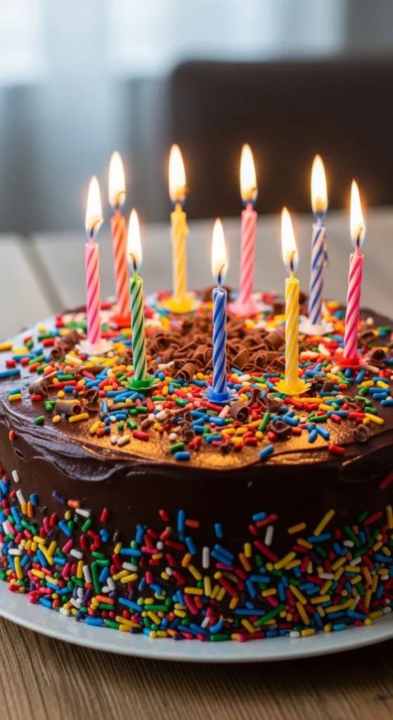 Gâteau d’anniversaire facile au chocolat