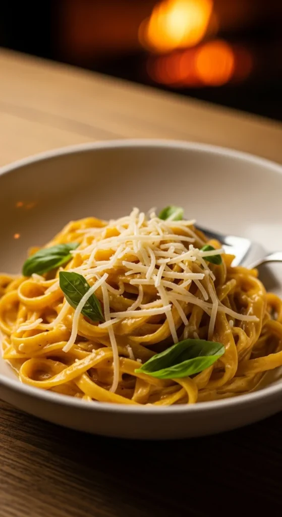 Pâtes crémeuses au fromage