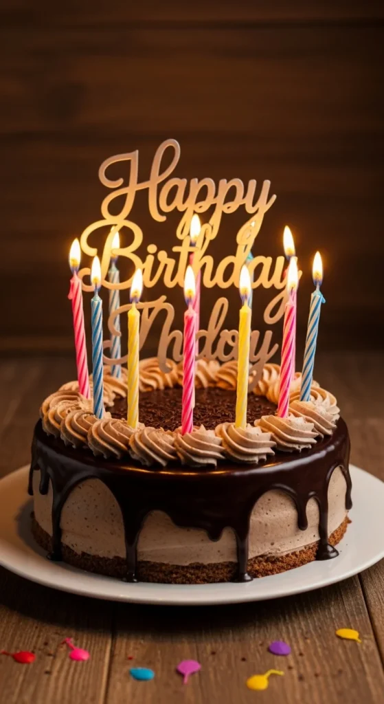 Gâteau d’anniversaire facile au chocolat