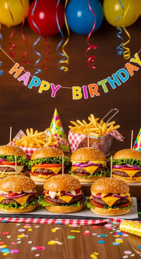 Burger Party Gourmande