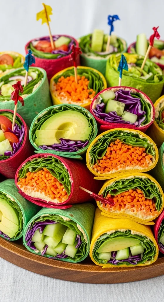 Wraps Colorés et Santé