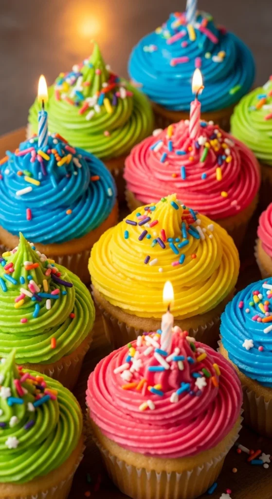 Cupcakes Décorés à la Mode