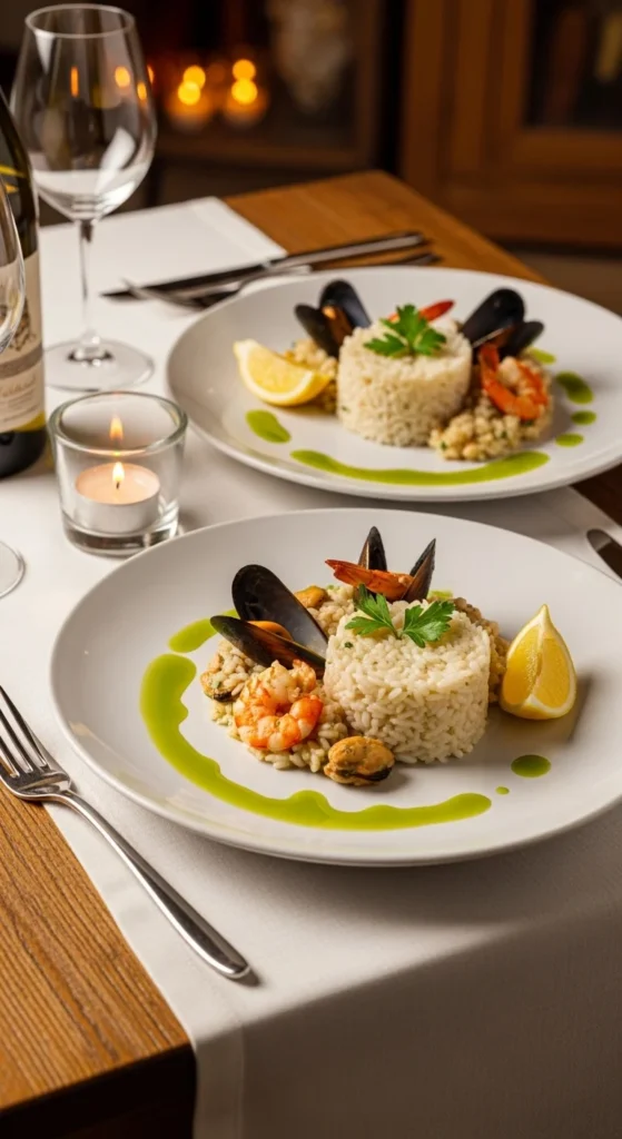 Risotto aux fruits de mer