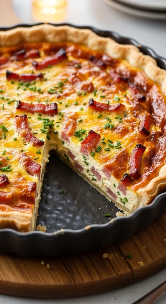 Quiche lorraine revisitée