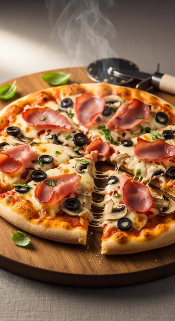 Pizza maison à partager