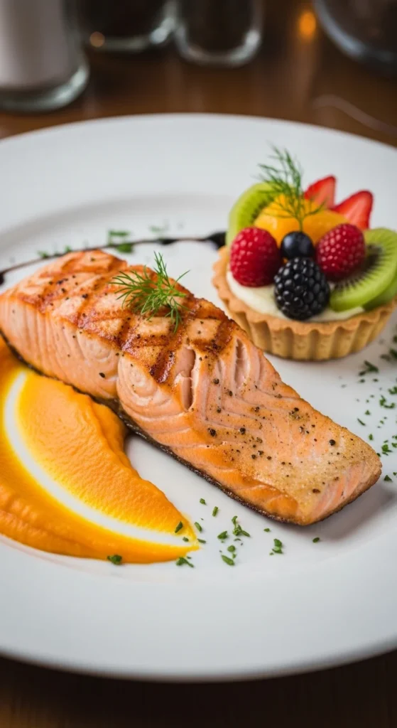 Dîner chic à l’assiette