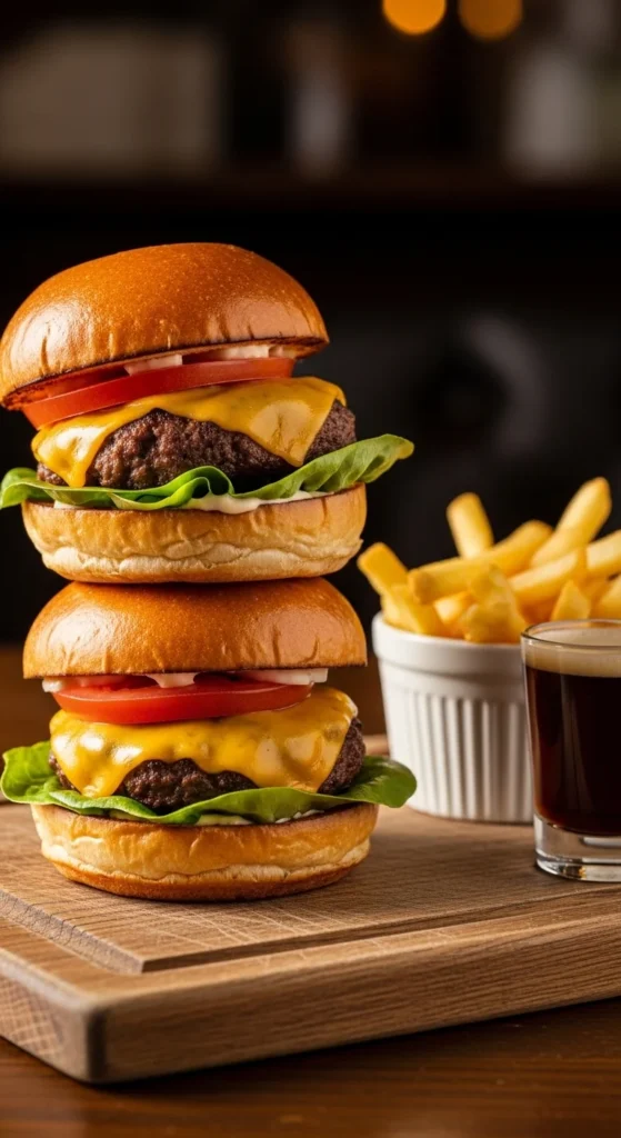 Mini burgers gourmets maison