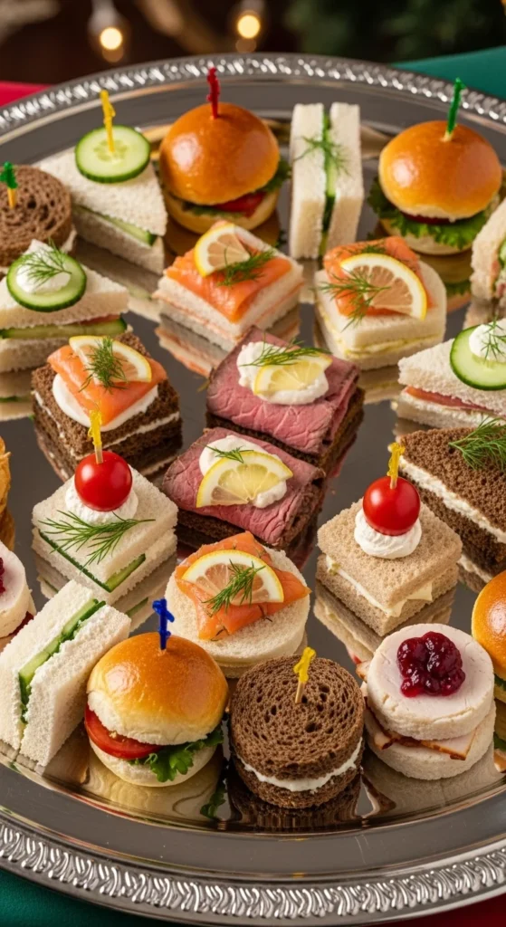 Mini-sandwichs variés (froid)