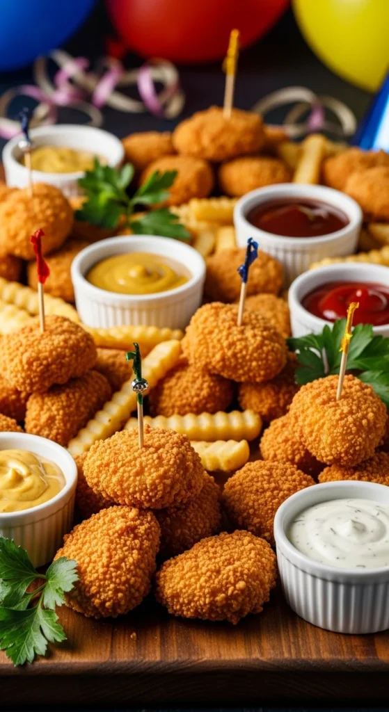 Nuggets de poulet maison (chaud)