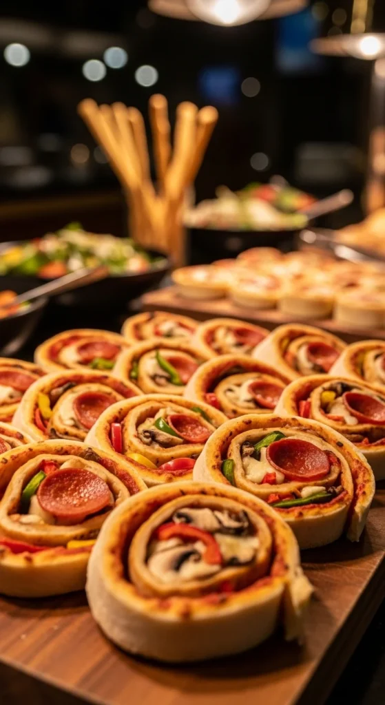 Pizza roulée (chaud)