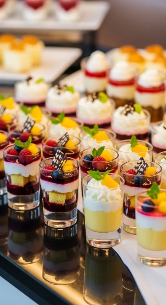 Verrines sucrées (froid)