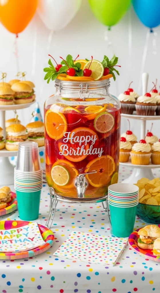 Punch aux fruits (froid)