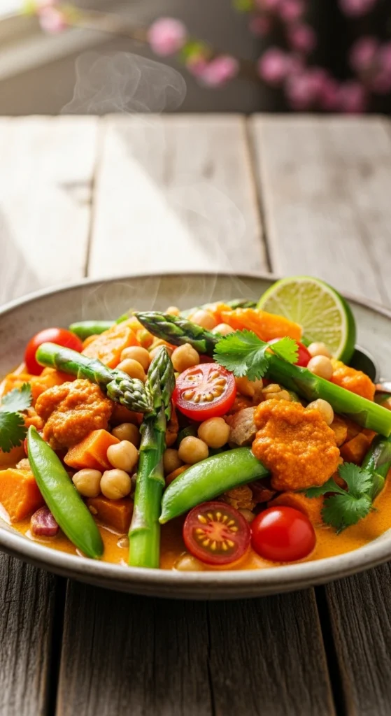 Curry de Légumes Printaniers