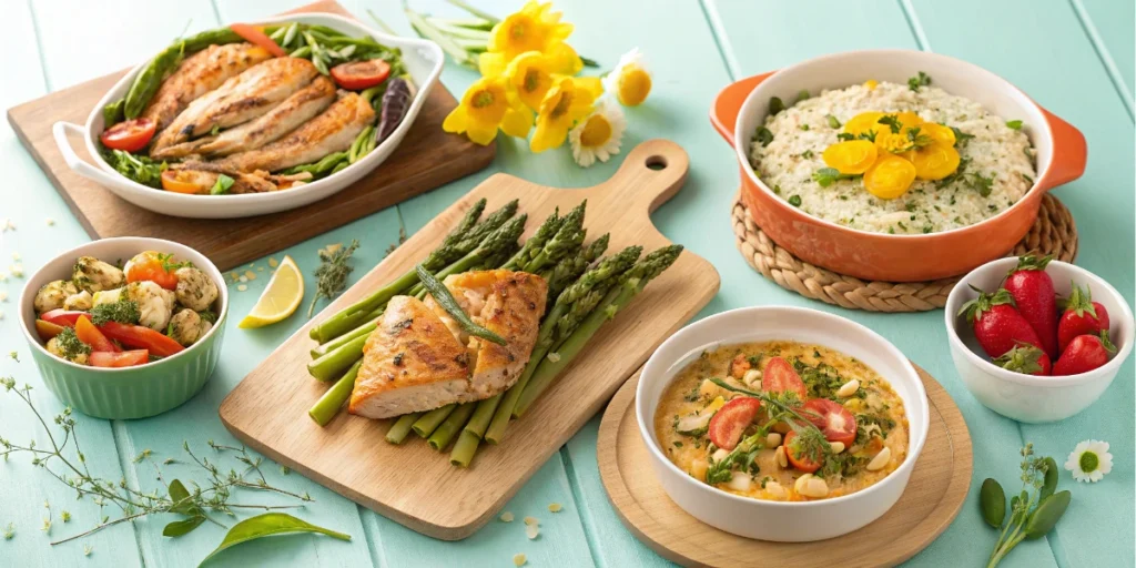 Recettes de Printemps: Plats Chauds et Repas du Soir