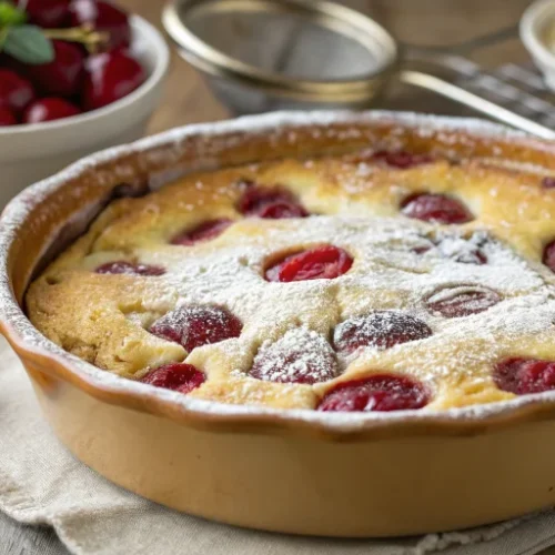 Clafoutis aux Cerises Cyril Lignac
