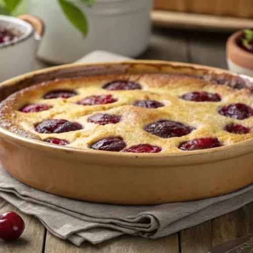 Clafoutis aux cerises traditionnel du Limousin recette