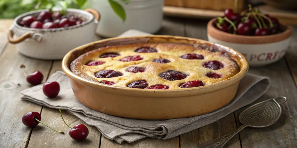 Clafoutis aux cerises traditionnel du Limousin recette
