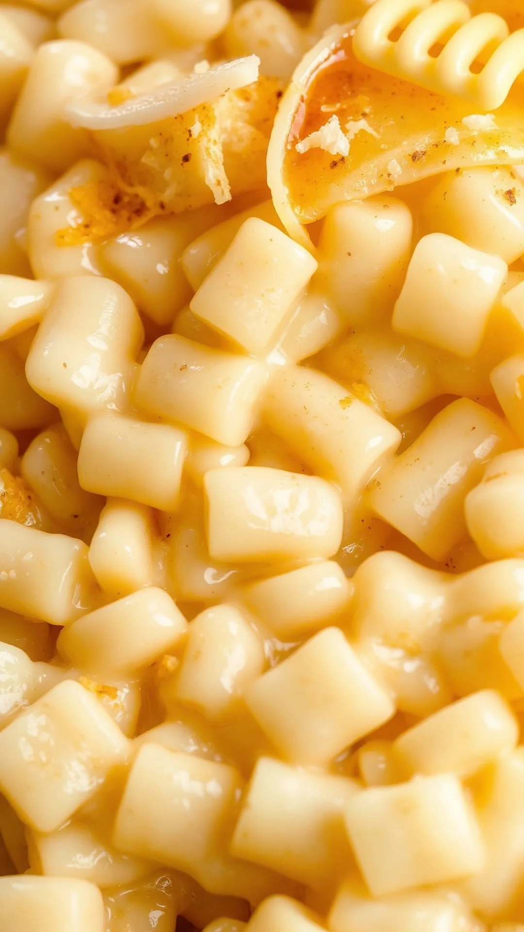 Close-up macro shot of creamy risotto texture, parmesan cheese topping, golden butter, steam rising, professional food photog