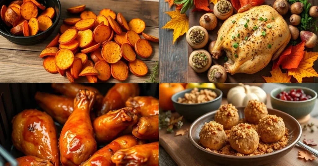 7 Recettes Automne Air Fryer Faciles