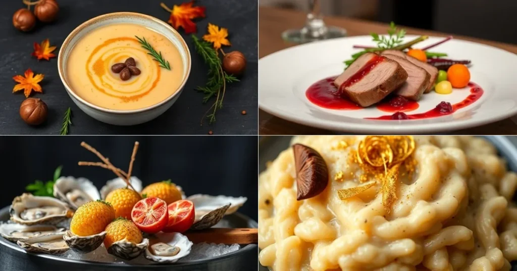 7 Recettes Gastronomiques Automne-Hiver