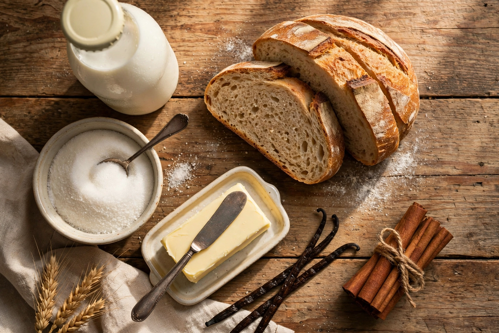 Ingrédients de la soupe au lait recette d'autrefois